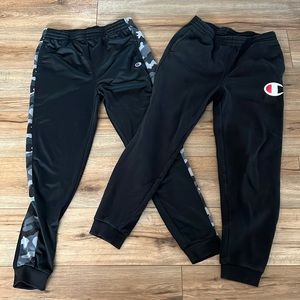 2 pairs of Champion Sweat Pants Youth xl